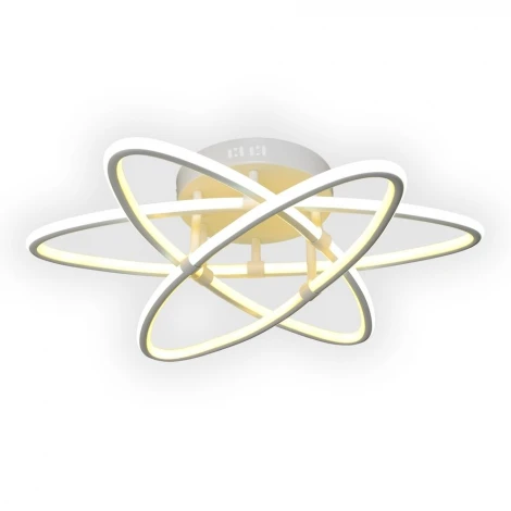 Потолочная люстра Максисвет Геометрия 1-1654-WH Y LED