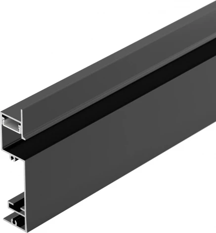 Профиль PLINTUS-H73-F-2000 BLACK (Arlight, Алюминий) 043480