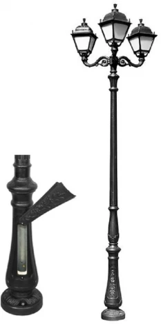 Наземный фонарь Fumagalli Simon U33.205.M30.AYH27 (220V, IP55)