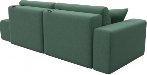 Диван прямой Лига-036 НПБ Модерн подлокотник слева Лига Диванов (Рогожка) арт.124220L