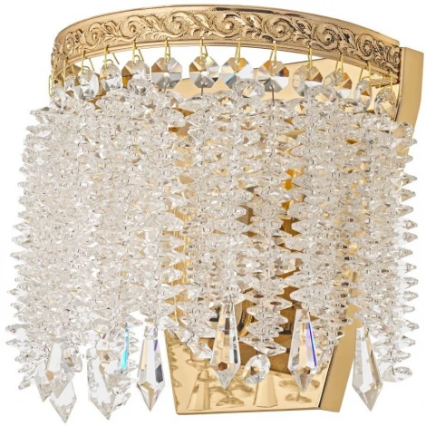 Бра Arti Lampadari Castellana E 2.10.107 G (220V, хрусталь, подвески)