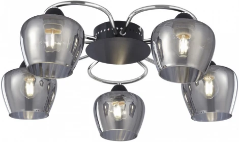 Потолочная люстра Arte Milano AMALFI 321508/5 CR+BK (220V)