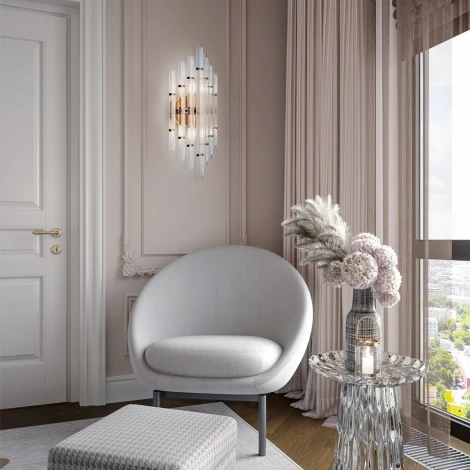 Бра хрустальное Modelux MODELUX ML.535.02 GD