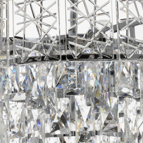 Подвесная люстра Citilux Sagrada CL317251 (220V, хрусталь, на цепи)