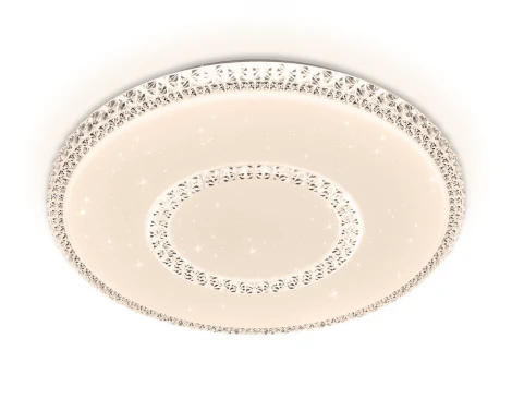 Потолочный светильник круглый Ambrella Orbital FF99 (регулировка яркости, LED, 220V, пульт управления, круглые)