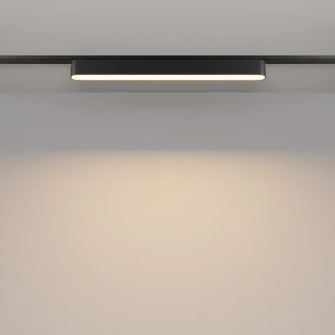 Трековый светильник Basis Radity 3000K 18Вт 120° LED (магнитный) Maytoni Technical TR080-1-18W3K-B (48V)