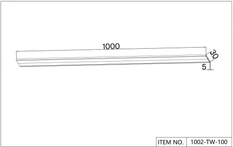 Шинопровод магнитный накладной Favourite Unika 1002-TW-100