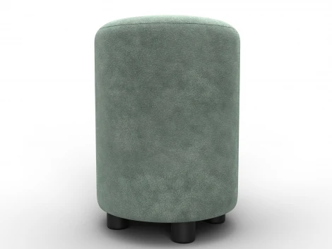 Пуф 001 (ДСП,Фанера/Пластик/Велюр/Зеленый) Лига Диванов 132487