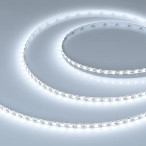 Светодиодная лента FC-A120-5mm 24V White6000-CX1 (10 W/m, IP20, 5m) (Arlight, резка 1 светодиод) 052777