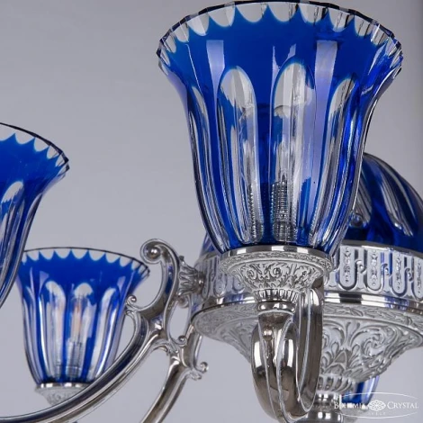 Торшер Bohemia 7200 72009TP/6/175 NW P2 U Clear-Blue/H-1H FL3S