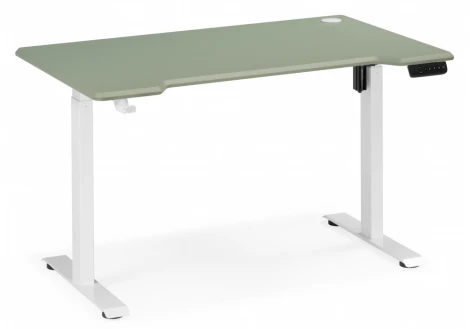 Компьютерный стол Notta Маркос 140х80 зеленый / белый