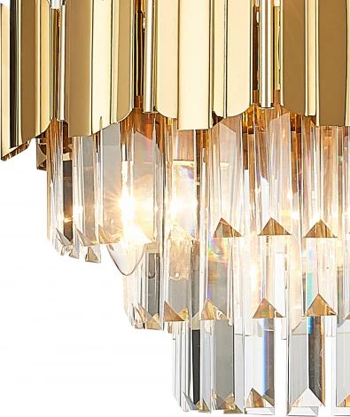 Подвесная люстра Natali Kovaltseva Ruby 81442/6C GOLD