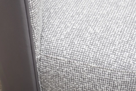 Кресло поворотное Duomo рогожка Santo1400+Enzo965 70*72*90см Garda Decor арт.DUOMO-K-Santo1400+Enzo965