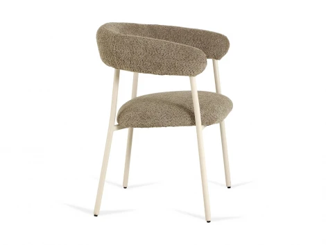 Комплект стульев Salma 2 шт. ОГОГО Обстановочка! 966606 (Металл,Мех/Светло-коричневый)