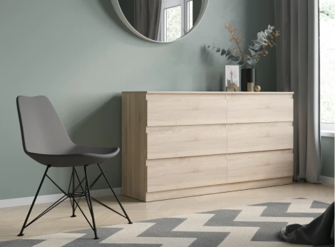 Комод Woodville Рунтроп Т-6 дуб сонома 507440