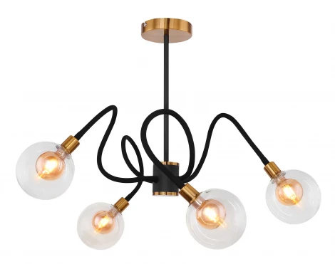 Потолочная люстра на штанге Globo Eddy 56010-4 (220V, шарики)