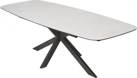 Стол ALVIS 180 TL-319, испанская керамика / темно-серый  каркас, ®DISAUR (арт.626М05796)