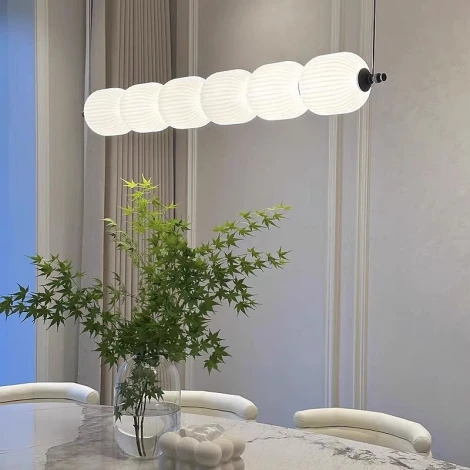 Подвесной светильник Lightera Lavish LE162L-6W Wi-Fi (LED, 220V, управление смартфоном, голосовое управление, умный дом - Алиса, Tuya Smart, Маруся, Smart Life, Экосистема Сбер, на тросе)