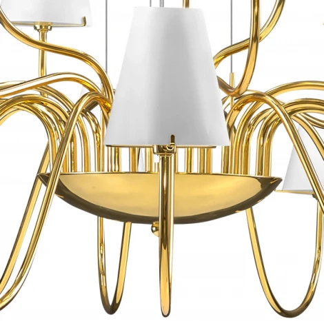 Подвесная большая люстра Lightstar Diafano 758212 (220V, на тросе)