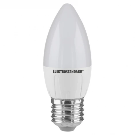 Лампочка светодиодная E27 6 Вт свеча на ветру белая Elektrostandard СD LED 6W 6500K E27