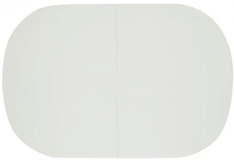 Стол обеденный раскладной BOSCO (Боско) основание бук, столешница мдф, 120+30*80см, Белый+Натуральный ( Бук) Tetchair 11257