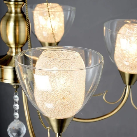 Потолочная люстра Максисвет Классика 2-4132-5-AB E14