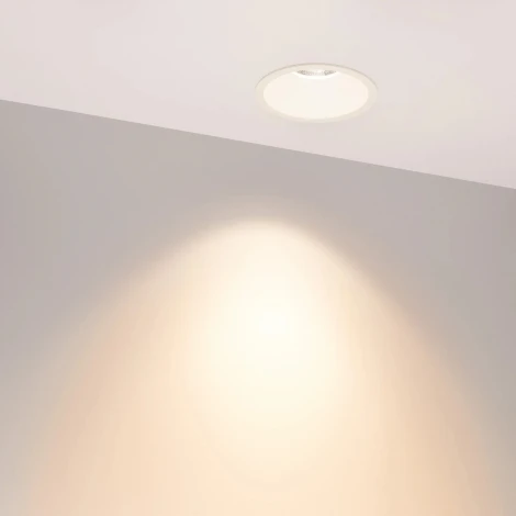 Встраиваемый точечный светильник MS-HARBOR-R106-15W Warm3000 (WH, 50 deg, 230V) (Arlight, IP20 Металл) 048274 (LED)