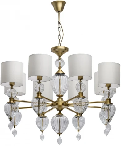 Подвесная люстра Chiaro Оделия 619011408 (220V, на цепи)