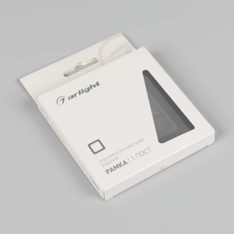 Рамка стеклянная FRM-OMALI-GS-1-BK (Arlight) 049662