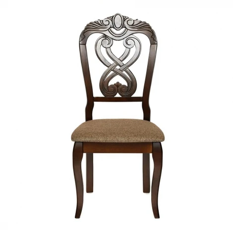 Стул -Андромеда/ Andromeda Cappuchino, ткань коричневая S 168-7 (дерево гевея)