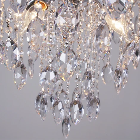 Подвесная люстра хрустальная Reluce 56760-0.4-600 MX CH