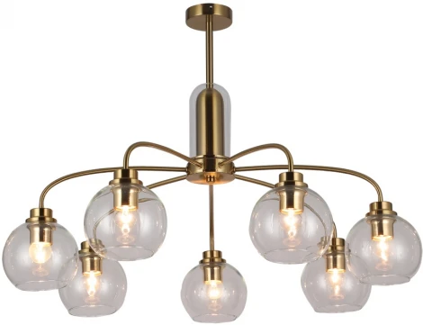 Потолочная люстра на штанге Omnilux Cavan OML-68107-07 (220V, шарики)