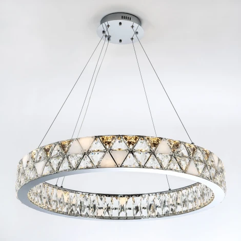 Подвесная люстра светодиодная с регулировкой цветовой температуры Modelux MODELUX ML.6982.800P CR