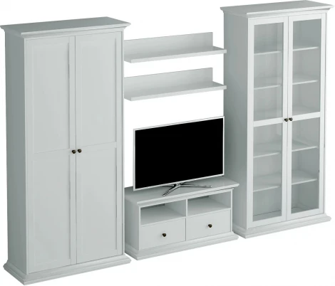 Композиция Reina 7 ОГОГО (арт.330591), (ЛДСП/Белый)