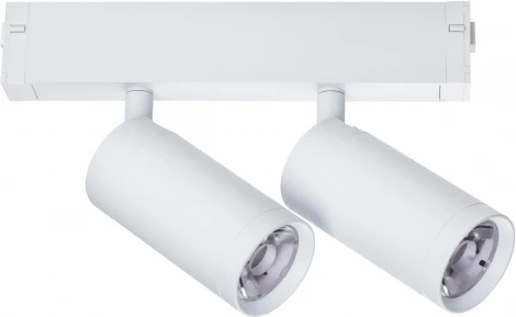 Трековый Wi-Fi светильник однофазный диммируемый Lightstar Teta 205506 (LED, 220V, пульт управления, управление смартфоном, умный дом - Tuya Smart, Smart Life)