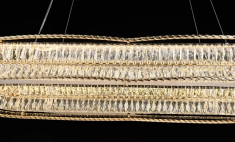 Подвесная люстра светодиодная Fluorite Sacrement FL1181-9PO