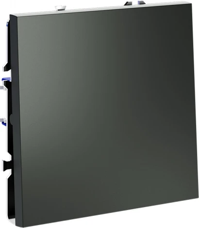 Выключатель одноклавишный (титан) Voltum S70 VLS010106