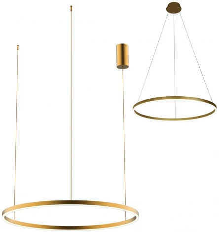 Подвесной светильник Kink Light Тор 08214,33P(3000K) (LED, 220V, на тросе, кольцо)