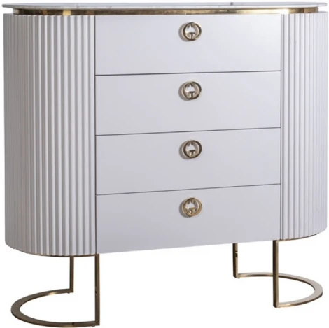 Комод LUCIANO 117*47*110см Garda Decor арт.77IP-GD010-KOM