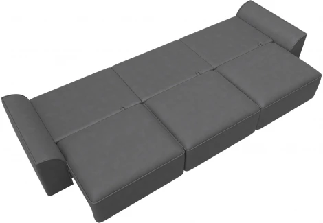 Диван прямой Лига-048 НПБ Лонг Лига Диванов (Замша) арт.128262