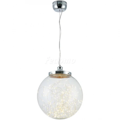 Подвесной светильник Freya Isabel FR6157-PL-24W-TR (LED, 220V, на проводе, шар)