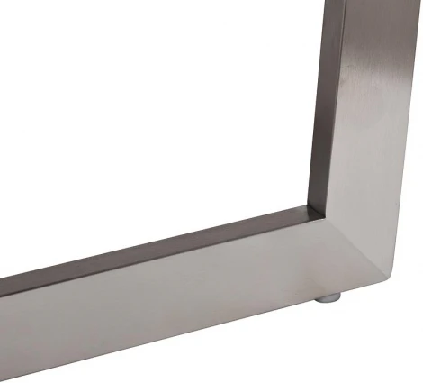 Журнальный стол Garda Decor 33FS-CT2029-BS (Хром/Черный мрамор)