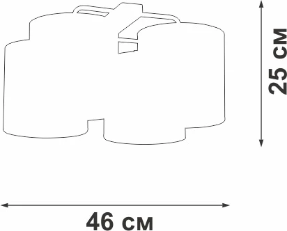 Потолочная люстра Vitaluce V28820-1/4PL (220V)