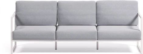 Диван уличный La Forma (ex Julia Grup) Comova (Белый,Синий/ Пена,Полипропилен,Алюминий,Металл,Искусственные волокна)
