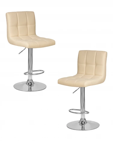 Набор 2 шт стул барный DOBRIN CANDY (кремовый)