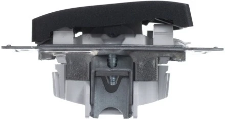 Выключатель встраиваемый трехклавишный (антрацит) Systeme Electric Glossa GSL000731