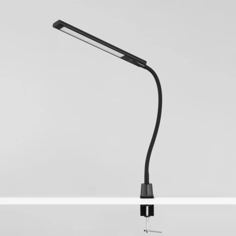 Настольная лампа гибкая на струбцине Рио CL803091N Citilux (регулировка яркости, LED, сенсорный выключатель)