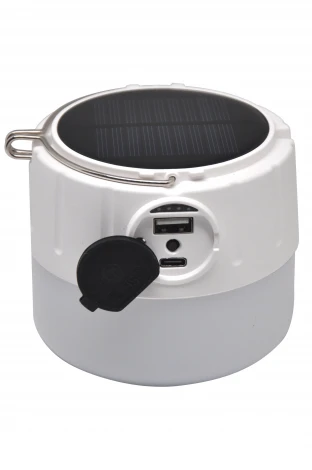 Кемпинговый фонарь светодиодный аккумуляторный на солнечных батареях 11W Gauss GF005