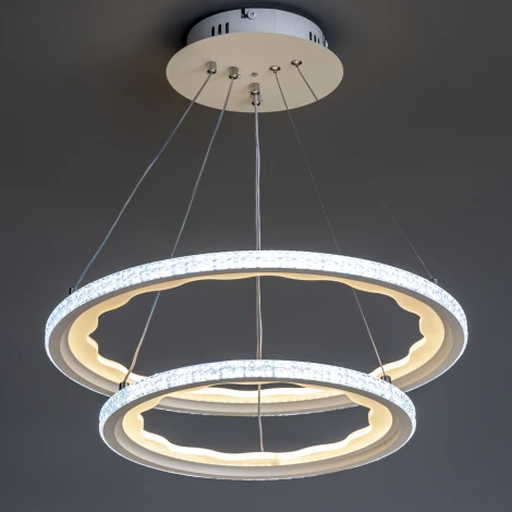 Подвесная люстра светодиодная с ДУ Ritter Lucido 52932 7