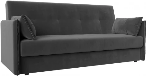 Диван-книжка Лига-018 (Серый/Велюр) Лига Диванов арт.117845